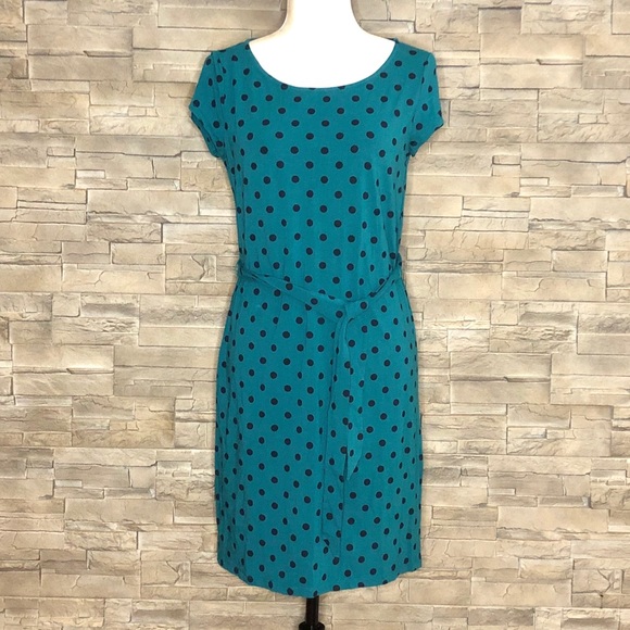 Tommy Hilfiger Dresses & Skirts - Tommy Hilfifer green polka-dot t-shirt dress, NWOT